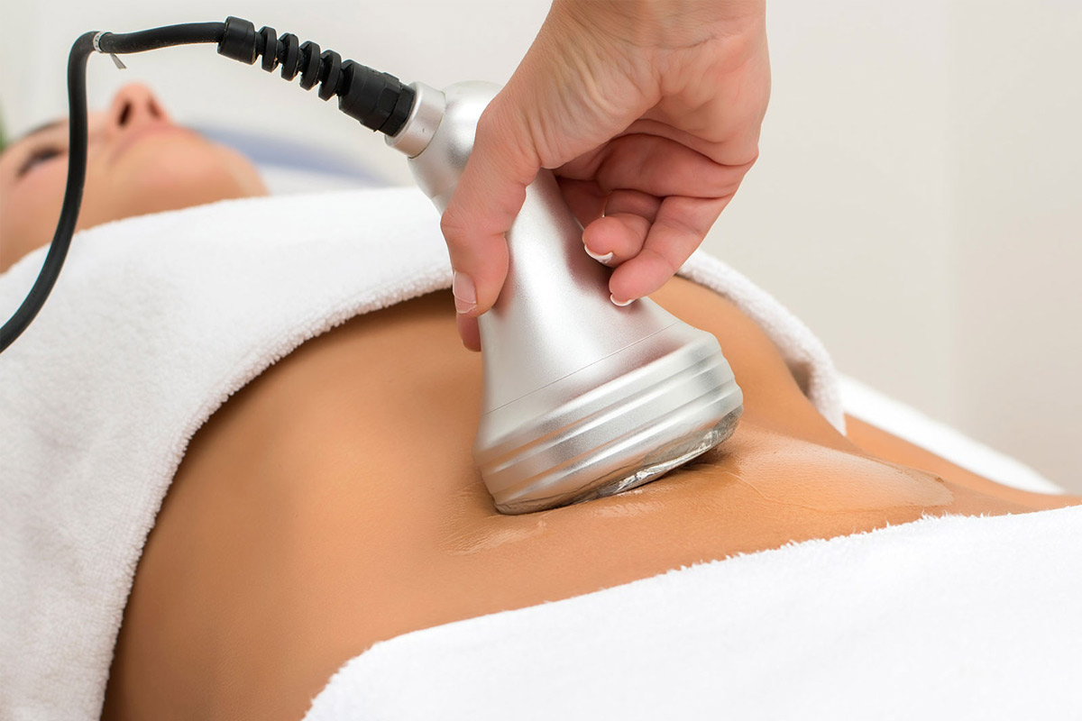 Массаж зоны живота